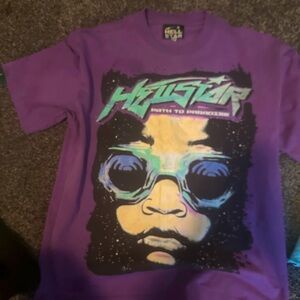 Selling rep hell star shirt, men’s small, mainly purple